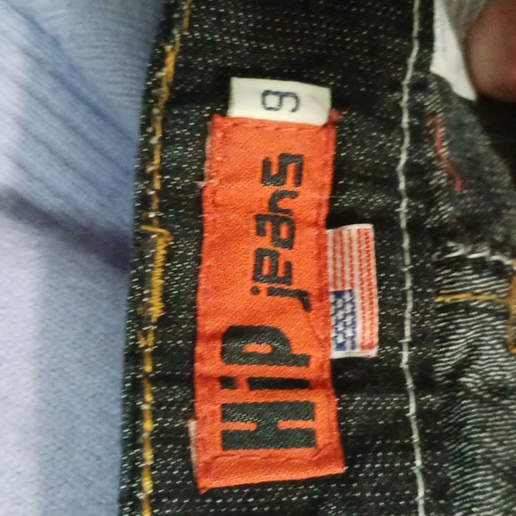 Hip Jeans 5-pocket dark denim jean maxi skirt - 9 - stonewash black - Picture 5 of 7